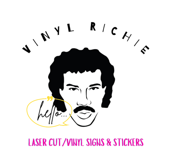 Vinyl Richie: Signs, Stickers, & Decals